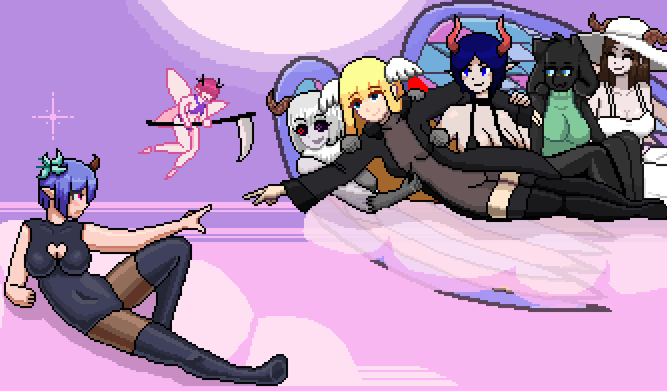 【安卓+PC/SLG/动态/像素】Doki Doki Tri-line Quest [1.05G]-cok论坛 - AGREE动漫游戏