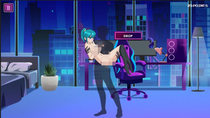 【PC+安卓/SLG/动态】和网瘾少女的夜晚/Nightgamer [1.37G]-cok论坛 - AGREE动漫游戏